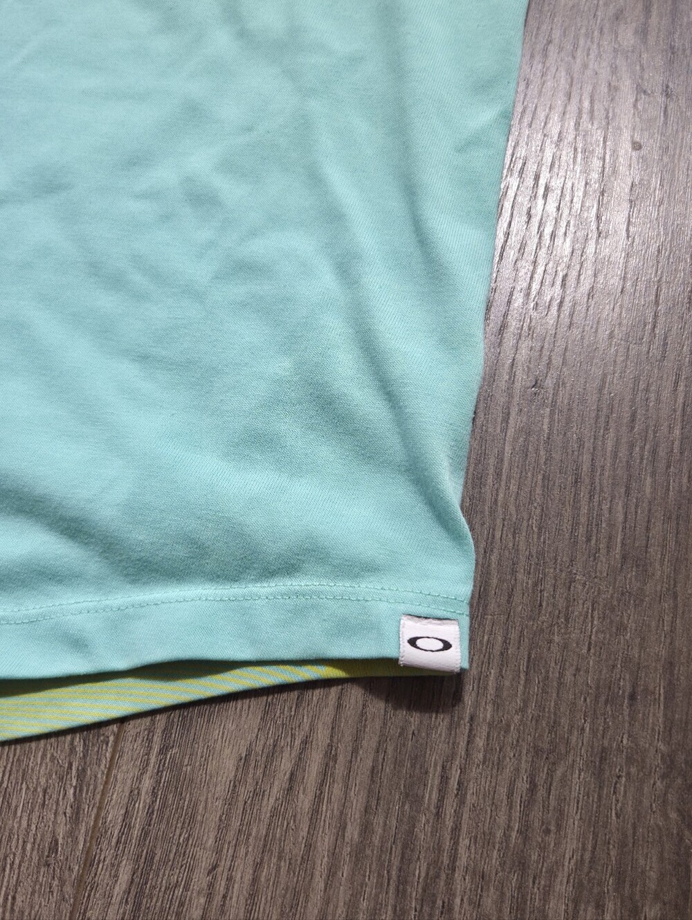 Oakley Teal Mint Button-Front Racerback Tank - Picture 3 of 5